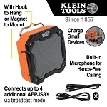 Klein® AEPJS3 BAT Wireless Speaker, Li-Ion Battery