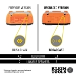 Klein® AEPJS3 BAT Wireless Speaker, Li-Ion Battery