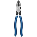 Klein® D2139NERWB Side Cutting Plier, 0.6 in THK Max Wire, 1.5 in L x 1.25 in W x 0.6 in THK Jaw Steel Jaw Knurled Jaw, 9.3 in OAL