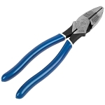 Klein® D2139NERWB Side Cutting Plier, 0.6 in THK Max Wire, 1.5 in L x 1.25 in W x 0.6 in THK Jaw Steel Jaw Knurled Jaw, 9.3 in OAL