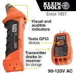 Klein® ET310 Digital Circuit Breaker Finder, 90 to 120 VAC, PC/PC-ABS