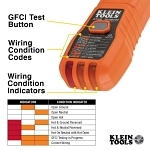 Klein® ET310 Digital Circuit Breaker Finder, 90 to 120 VAC, PC/PC-ABS