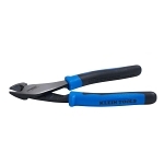 Klein® Journeyman™ J2000-48 2000™ Angled Nose Heavy Duty Cutting Plier, 3/4 in Nominal, 0.813 in L x 1.188 in W x 0.813 in THK Jaw Steel Jaw Oval Jaw, 8-1/8 in OAL