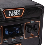Klein® KTB5 Portable Power Station, 120 V, Plastic/Steel