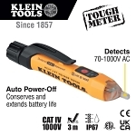 Klein® RT210 Standard GFCI Receptacle Tester, 110/125 VAC, 50/60 Hz