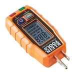 Klein® RT250 GFCI Receptacle Tester With LCD, 135 VAC, CAT II 135 V
