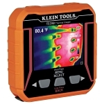 Klein® TI250 Rechargeable Thermal Imager, TFT LCD Display, -4 to 752 deg F, 10800 pixel Display/10800 pixel Sensor Resolution, Lithium-Ion Battery