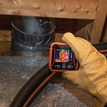 Klein® TI250 Rechargeable Thermal Imager, TFT LCD Display, -4 to 752 deg F, 10800 pixel Display/10800 pixel Sensor Resolution, Lithium-Ion Battery