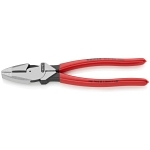 Knipex® 09 01 240 SBA Lineman's Plier With Cutting Edges, Steel Jaw, 240 mm OAL