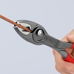 Knipex® 82 01 200 SBA Slip Joint Plier, Chrome Vanadium Electric Steel Jaw, 200 mm OAL