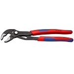Knipex® Cobra® 87 02 250 SBA Box Joint Fully Fledged High Tech Water Pump Plier, 2 in Nominal, 1-1/4 in L x 1/1-8 in W CRV Steel V-Shape Jaw, Serrated Jaw Surface, 10 in OAL