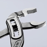 Knipex® Alligator® 88 01 250 SBA Water Pump Plier, 46 mm Nuts, 50 mm Pipes Nominal, Chrome Vanadium Electric Steel Serrated Jaw, 250 mm OAL