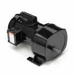 LEESON® 107011.00 P1100 Parallel Shaft Continuous Duty Gear Motor, 115/208 to 230 VAC, 0.33 hp, 42:1 Gear Ratio, 41 rpm Max, 461 in-lb Torque