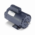 LEESON® 110222.00 2-Pole Continuous Duty AC Motor, DP Enclosure, 3 hp, 230 VAC, 60 Hz, 1 Phase, 56Y Frame, 3450 rpm Speed, C-Face/Rigid Base Mount