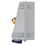 Leviton® 84003 Standard Size Traditional Combination Wall Plate, 1 Gangs, 2-3/4 in W x 4-1/2 in H, 430 Stainless Steel