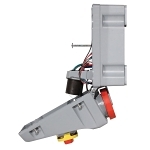 Leviton® 84003 Standard Size Traditional Combination Wall Plate, 1 Gangs, 2-3/4 in W x 4-1/2 in H, 430 Stainless Steel