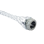 Leviton® L7504-100 77 Series Dust Tight Strain Relief Cord Grip, 0.52 to 0.73 in Cable Openings, Galvanized Wire