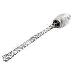 Leviton® L7713-100 L7713 Wire Mesh Safety Strain Relief Grip, 0.63 to 0.75 in Cable, Stainless Steel