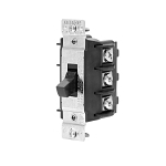 Leviton® MS303-DSS Industrial Grade Manual Non-Grounding AC Motor Starter Switch, 600 VAC, 30 A, 20 hp Power Rating