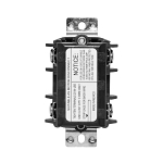 Leviton® MS303-DSS Industrial Grade Manual Non-Grounding AC Motor Starter Switch, 600 VAC, 30 A, 20 hp Power Rating