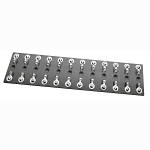 Littelfuse® 356003 Non-Indicating Fuse Block, 600 VAC/VDC, 15 A, 3 Poles