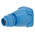MELTRIC DECONTACTOR™ 511P0D18 Device Handle, For Use With DSN20 Series Polyester Inlet, Polyester, Blue