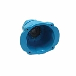 MELTRIC DECONTACTOR™ 514P0D35473 Device Handle, For Use With DS60 Series Polyester/Metal Inlet, Polyester, Blue