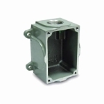 MELTRIC 7T1F0N07 Junction Box, For Use With DN9C Series Multi-Pin Plug/Receptacle, Metal