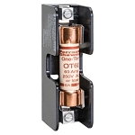 Mersen 20601 Open Style Fuse Block, 250 VAC/VDC, 60 A, Class H, 14 to 2 AWG Wire, 1 Pole