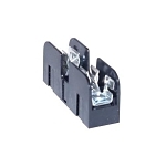 Mersen 30321 Open Style Fuse Block, 600 VAC/VDC, 30 A, 14 to 10 AWG Wire, 1 Pole