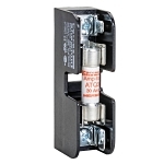 Mersen 30321 Open Style Fuse Block, 600 VAC/VDC, 30 A, 14 to 10 AWG Wire, 1 Pole