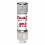 Mersen Amp-Trap® ATMR2 Current Limiting Low Voltage Fast Acting Fuse, 2 A, 600 V AC/DC, 200/100 kA, Class CC, Cylindrical Body