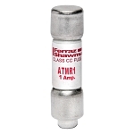 Mersen Amp-Trap® ATMR1 Current Limiting Low Voltage Fast Acting Fuse, 10 A, 600 V AC/DC, 200/100 kA, Class CC, Cylindrical Body