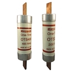 Mersen OTS6 Low Voltage Fast Acting Fuse, 6 A, 600/300 VAC/VDC, 50/20 kA Interrupt, K5 Class, Cylindrical Body