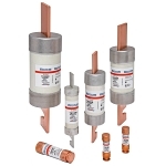 Mersen Tri-Onic® TR3R Current Limiting Low Voltage Time Delay Fuse, 3 A, 250 VAC/160 VDC, 200/20 kA Interrupt, RK5 Class, Cylindrical Body