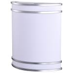 NUVO® by SATCO 62-1645 Wall Sconce, (1) Lamps, 120 V, Brushed Nickel Housing