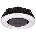 NUVO® by SATCO 65-628R1 Round Wide Beam Angle Canopy Light, 55 W Fixture, 120 to 277 V, Bronze Housing