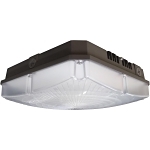 NUVO® by SATCO 65-138 LED Canopy Fixture, 120 to 277 V, Bronze Housing