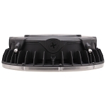NUVO® by SATCO 65-628R1 Round Wide Beam Angle Canopy Light, 55 W Fixture, 120 to 277 V, Bronze Housing