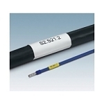Phoenix Contact 0800376 Perforated Shrink Sleeve, 2.1 to 6.4 mm Dia Wire, White Marker, Polyolefin