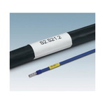 Phoenix Contact 0800379 Perforated Shrink Sleeve, 0.8 to 2.4 mm Dia Wire, White Marker, Polyolefin