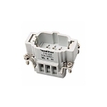 Pos-E-Kon® MS216B B Series Standard Terminal Insert, 16 Positions, 20 to 14 AWG Wire, Male Screw Connection, Glass Filled Thermoplastic