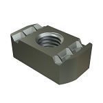 Unistrut® P3008-EG Channel Nut, 3/8-16 Thread, For Use With All Channel, Mild Steel