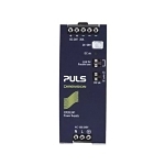 Puls CP20.241 Single Phase Power Supply, 100 to 240 VAC Input, 24 to 28 VDC Output, 480 W Power Rating, 17.1 to 20 A, DIN Rail Mount