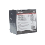 Red Dot® 2IHD5-2 Deep Universal Weatherproof Box, Die Cast Aluminum, 40.3 cu-in Capacity, 2 Gangs, 5 Outlets, 4-9/16 in L x 4-5/8 in W x 2-1/16 in D