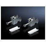 Rittal 7097340 Cable Clamp, For Use With 26 to 30 mm Dia Cable, C-Rail, Sheet Steel