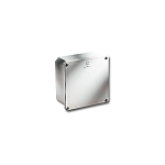 Stahlin J664PVC Enclosure With (4) Cover Screw, 6.85 in W x 4.57 in D x 6.85 in H, NEMA 1/3R/4X/6P/12, PVC