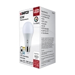 SATCO® S11791 Type A Lamp, 8.8 W, 60 W Incandescent Equivalent, E26 Medium Lamp Base, A19 Shape, 800 Lumens