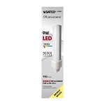 SATCO® S29851 LED Lamp, 9 W, 4-Pin G24Q LED Lamp, PL Shape, 950 Lumens