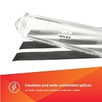 Scotchcast™ 7100117646 82-AN Inline Resin Cable Splice Kit, 5 kV Single Conductor, 1 kV Multi-Conductors, 1 to 1.563 in Dia Cable, 3/0 AWG to 400 kcmil Conductor, 9 in L Splice, Epoxy